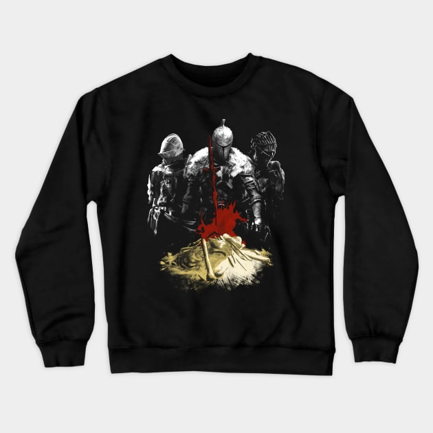 Nameless Accursed Undead Crewneck Sweatshirt by 666hughes